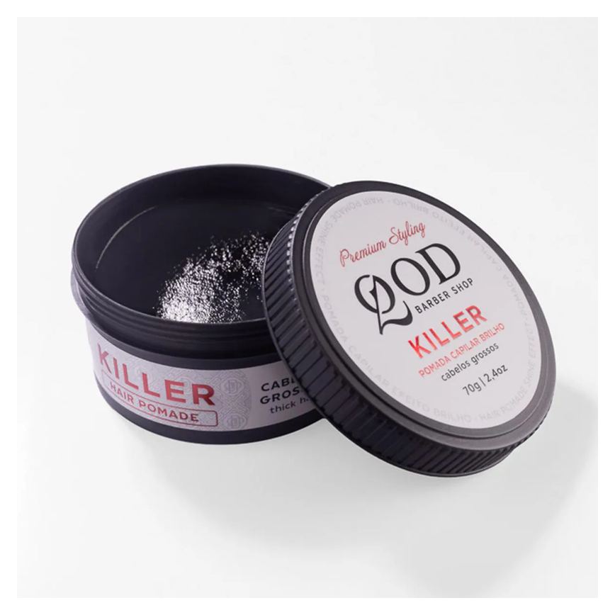 Pomada Capilar QOD Barber Shop There's a Killer on the Road 70g