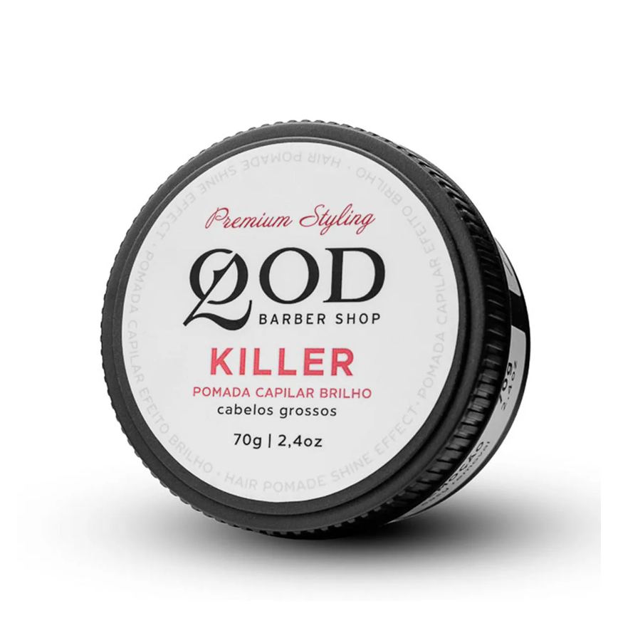Pomada Capilar QOD Barber Shop There's a Killer on the Road 70g