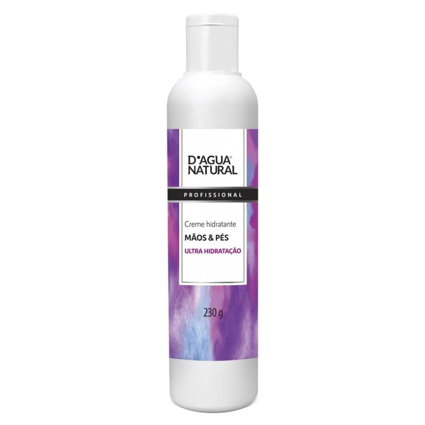 Creme Hidratante Maos e Pes Semente Uva 230g Dagua Natural