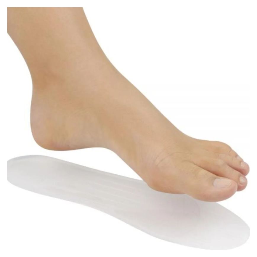 Palmilha de Silicone Ortopédica Anti - Impacto Esportiva Esportão Alívio Dores Ortho Pauher - 43 / 44