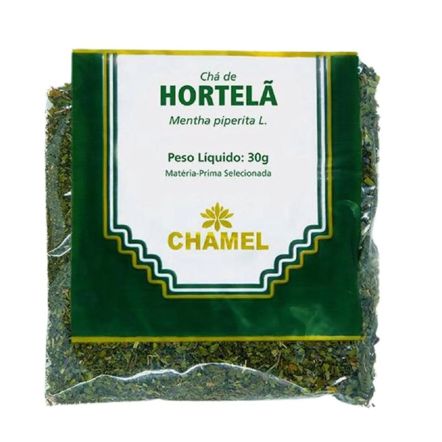 Pacote de Chá de Hortelã 30g - Chamel