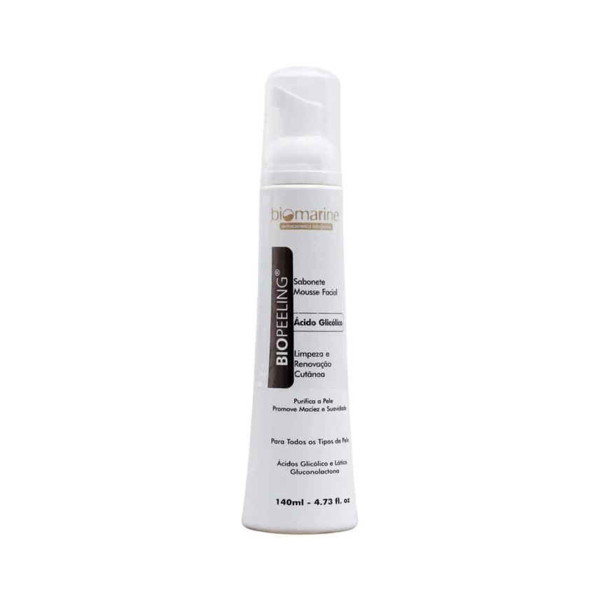 Biomarine Sabonete Facial Biopeeling Ácido Glicólico 140ml