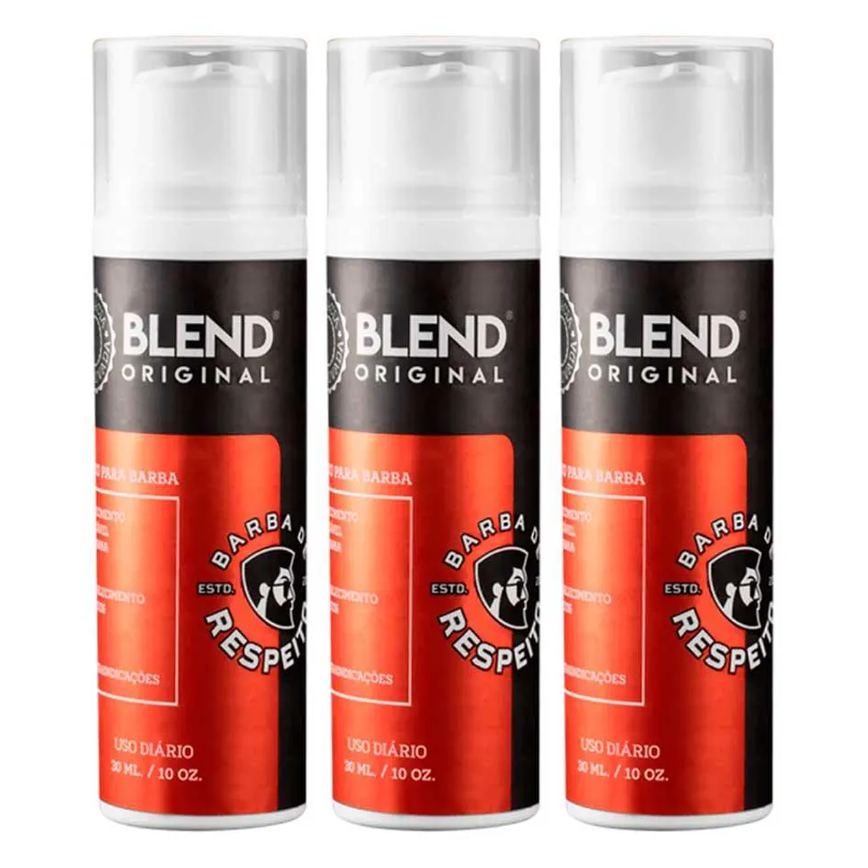 Kit 3 Blend Original® 30ml Barba de Respeito