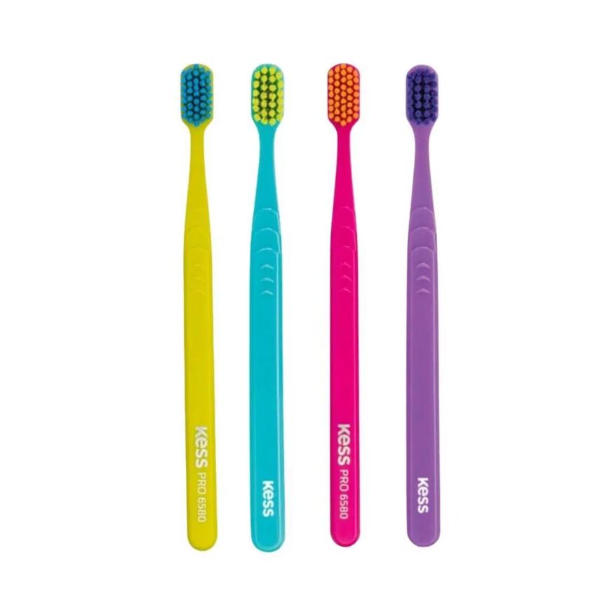 Kit Escova Dental Extra Macia Kess Pro Pocket Belliz C/4