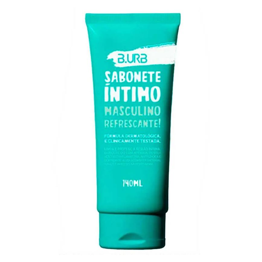 Sabonete Íntimo Masculino Refrescante Fórmula Testada 140ml Barba Urbana B.urb