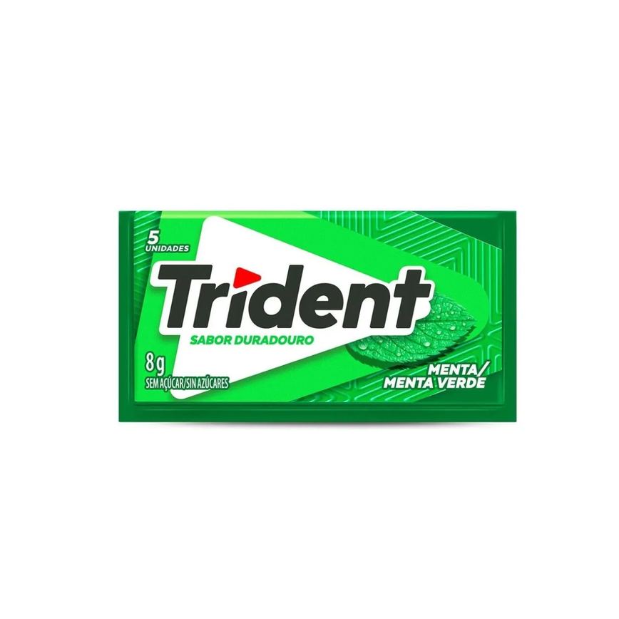 Goma de Mascar Trident Tutti-Frutti Sem Açúcar 8g