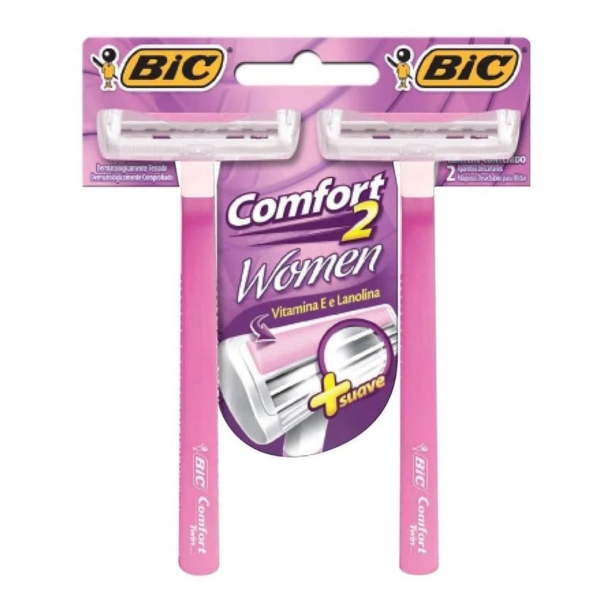 Aparelho Bic Comfort Twin For Women 12 Embalagens com 2 unidades