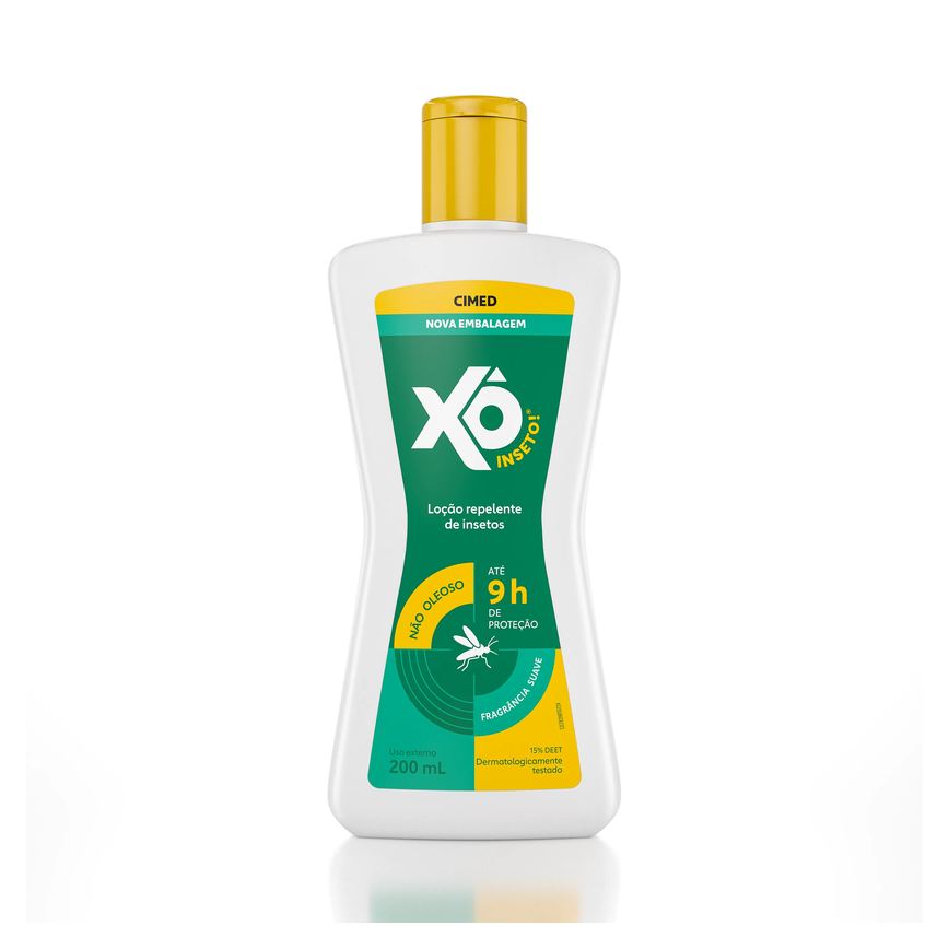 Repelente Loção Xô Inseto 15% Deet 200ml - Cimed