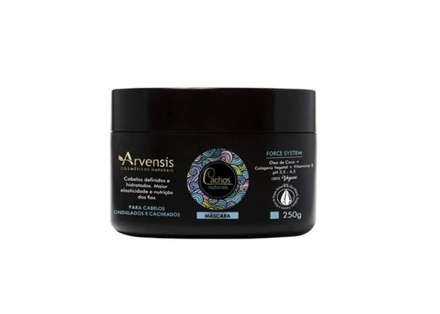 Mascara Cachos Naturais (ondulados e Cacheados) - 250g Arvensis