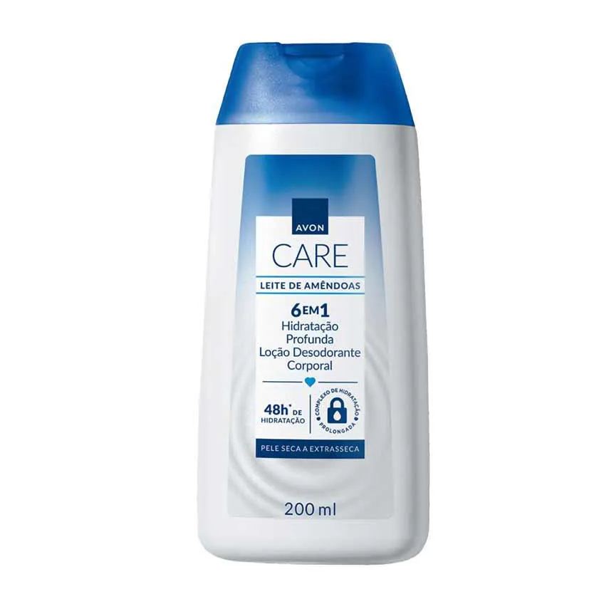 Avon Care Leite de Amendoas Locao Hidratante Corporal 200ml