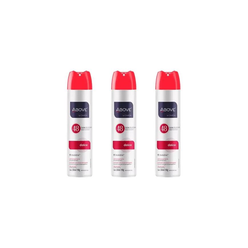 Desodorante Aero Above 150ml Fem Anti Dolce Vita - Kit3un