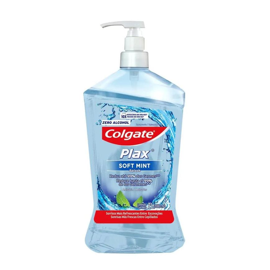 Enxaguante Bucal Plax Soft Mint C/ Pump 2l - Colgate