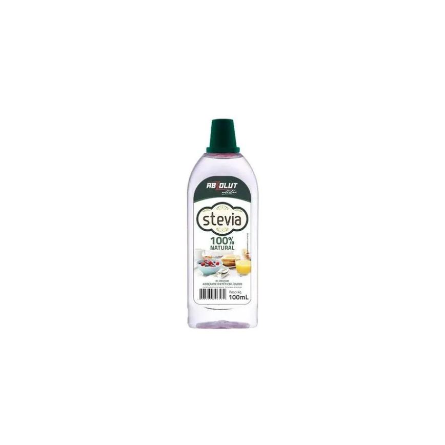 Adoçante Stevia 100ml 100% Natural Zero Amargor Vegano