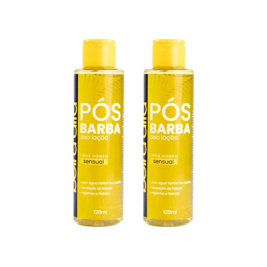 Loçao Pos Barba Beira Alta 120ml Sensual - Kit C / 2un