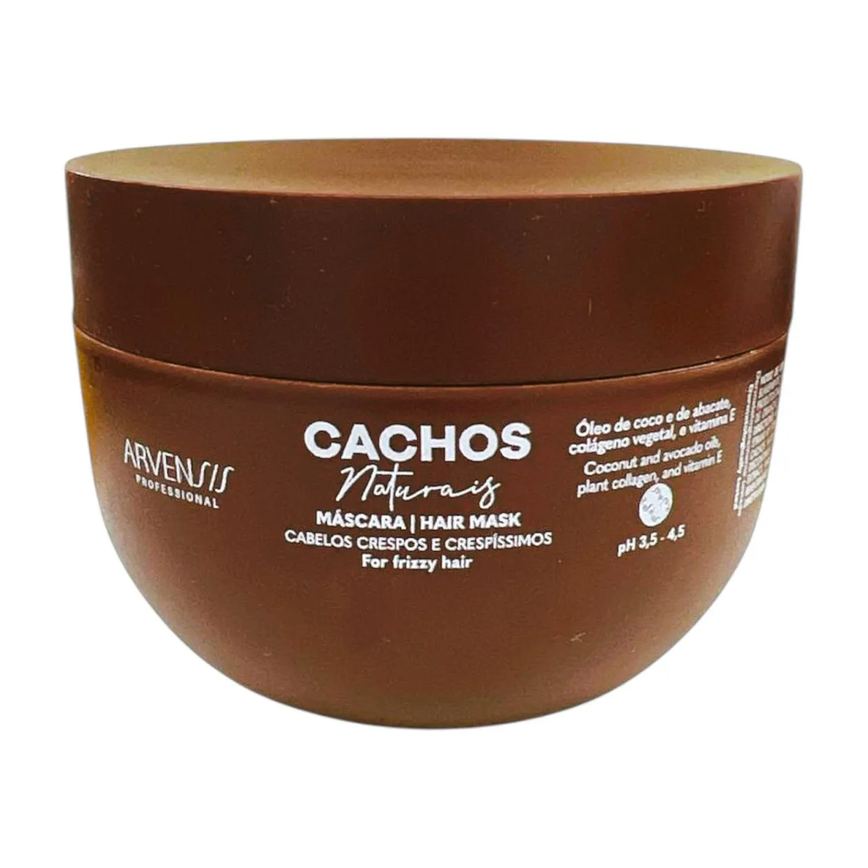 Arvensis Professional Cachos Naturais - Máscara Crespos 250g