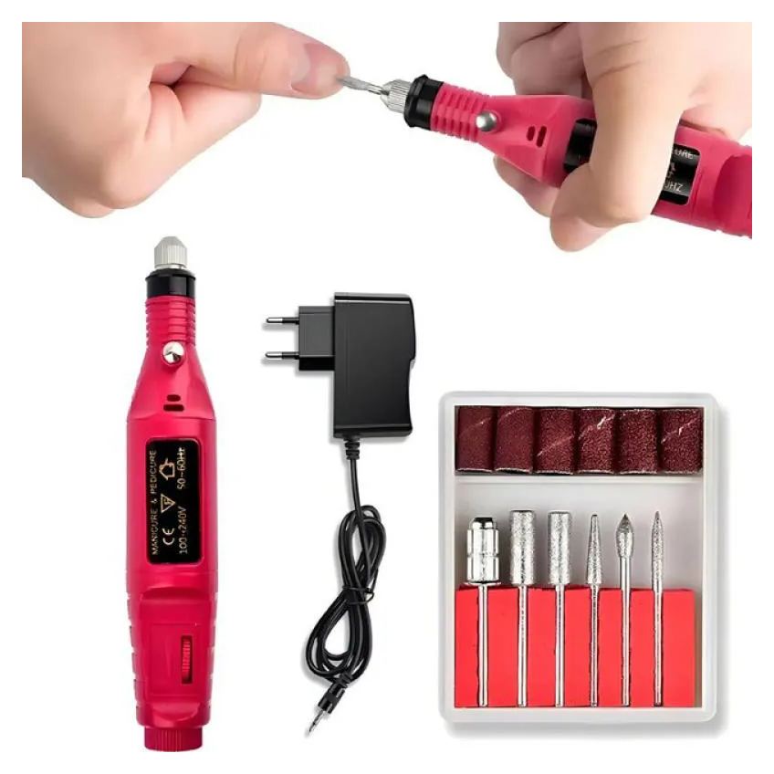 Lixa De Unha Elétrica Profissional Motor Bivolt