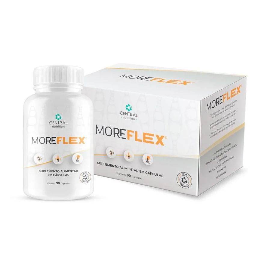 Moreflex 90 cápsulas - Central Nutrition