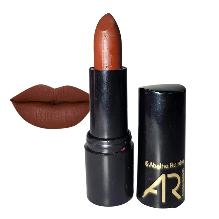 Batom Noite de Avelã Retinol-like Ar Maquiagem Abelha Rainha 3,8g