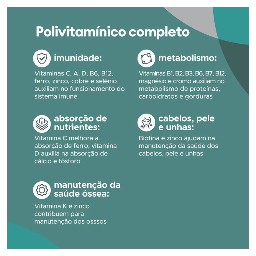 Polivitamínico Bariátrico Bwell Bari Balance 100 Cápsulas