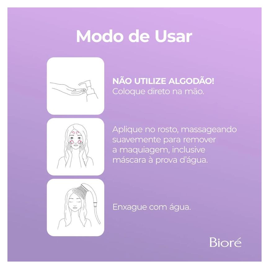 Demaquilante Bioré Make Up Remover 150ml
