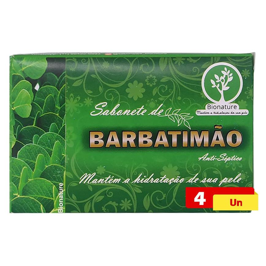 Sabonete de Barbatimão 4 X 110g Bionature