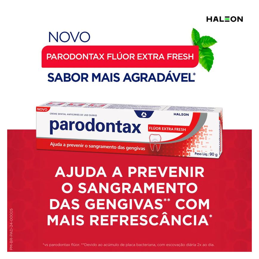 Creme Dental Parodontax Flúor Extra Fresh 90g