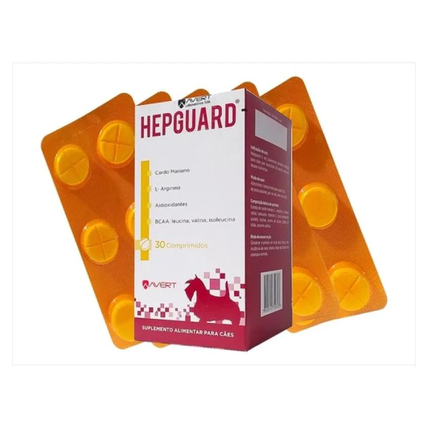 Hepguard 39g - 30 comprimidos