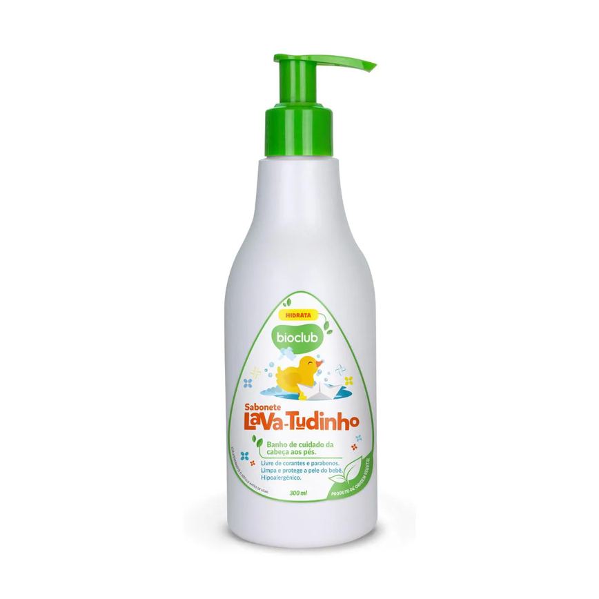Sabonete Líquido Lava Tudinho Natural Vegano Infantil 300 Ml