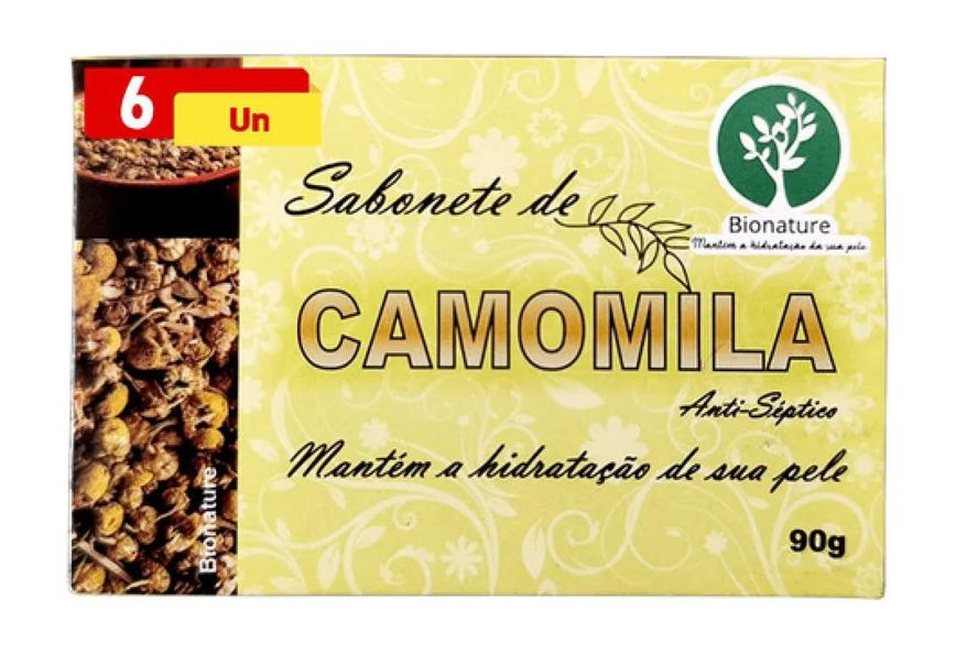Kit 6 Sabonete de Camomila 90G - Bionature