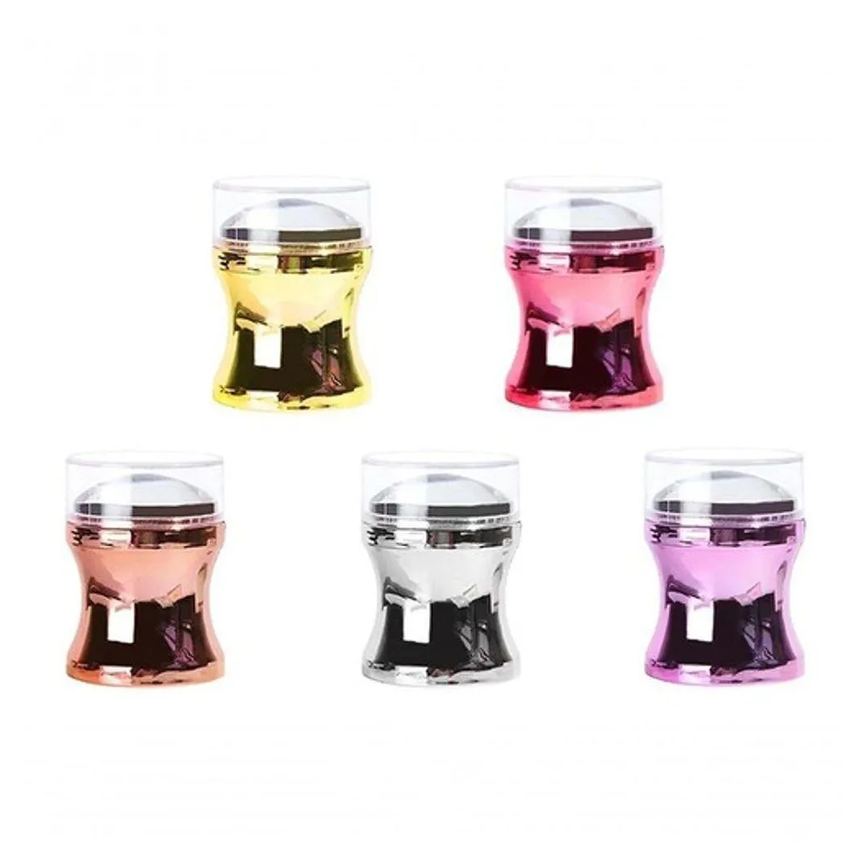Carimbo Born Pretty para Unha Silicone Transparente Grande