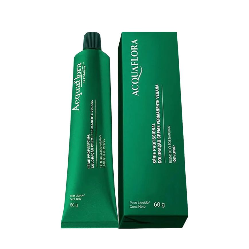 Acquaflora Vegana 8.26 Loiro Claro Violeta Marsala - Coloração Permanente 60g