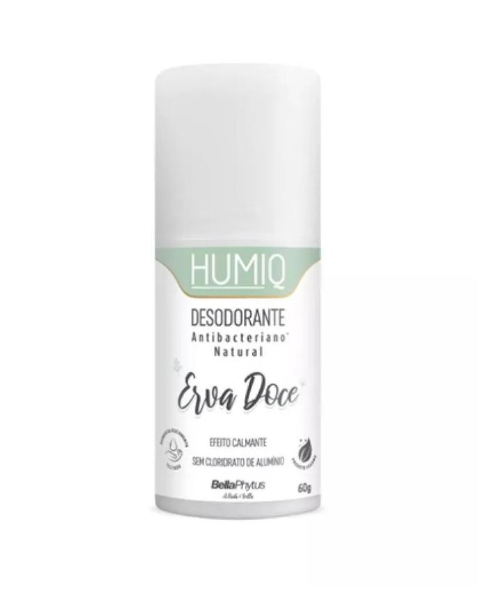 Humiq Erva Doce Desodorante Natural Bellaphytus 60G