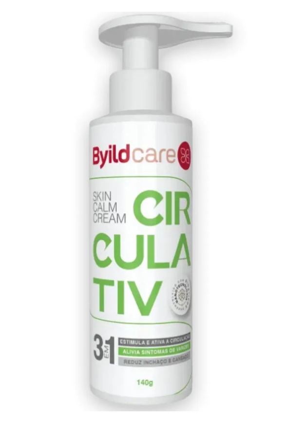 Skin Calm Circulativ Creme Drenante Circulatório 140g Byildcare