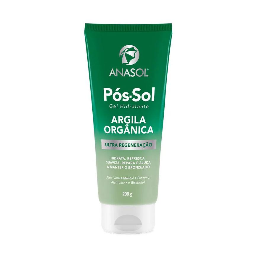 Gel Hidratante Pós-Sol Argila Anasol 200g
