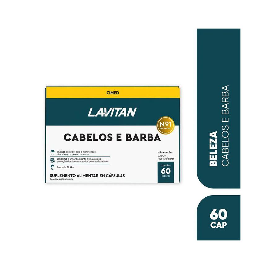 Polivitamínico Pantogar Unhas 60 cápsulas