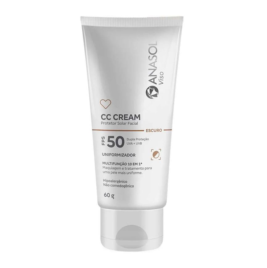 Cc Cream Facial Anasol Viso Fps50 60G