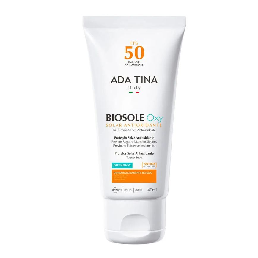 Protetor Solar Antipoluição Ada Tina - Biosole Oxy Fps 50 40ml