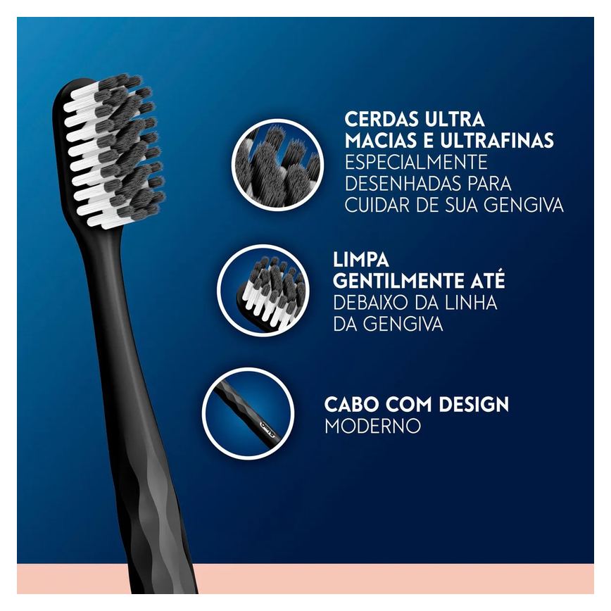 Kit Escova Dental Oral-B Iconic Ultra Macia 3 Unidades