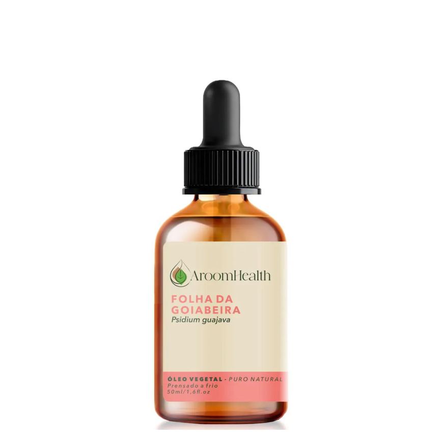 Óleo Vegetal Puro Natural de Folha da Goiabeira - 50ml