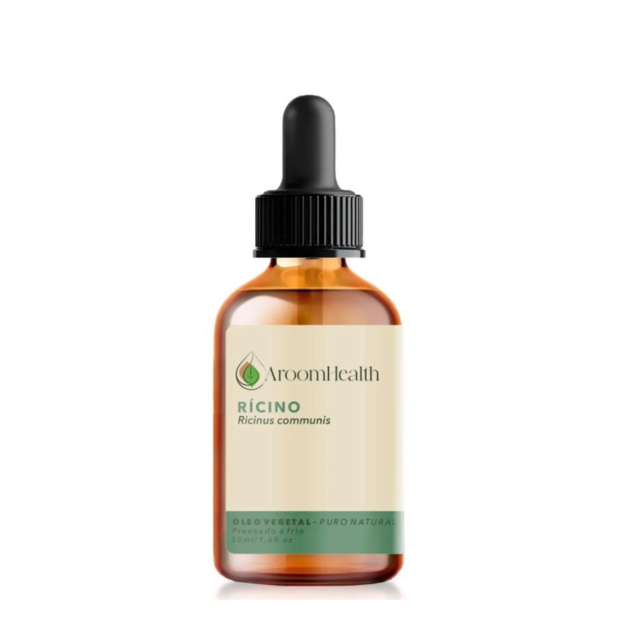 Óleo Vegetal Puro Natural de Rícino – 50 Ml