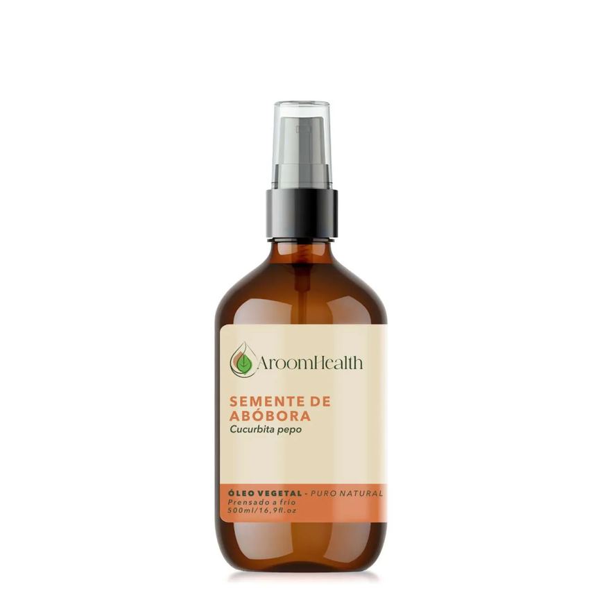 Óleo Vegetal Puro Natural de Semente de Abóbora - 500 Ml