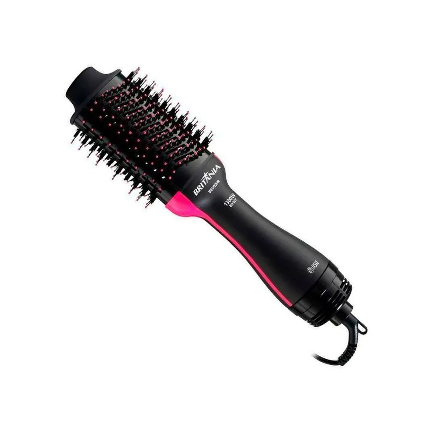 Escova Secadora Britânia Bec02Pr 1300W Preta Bivolt