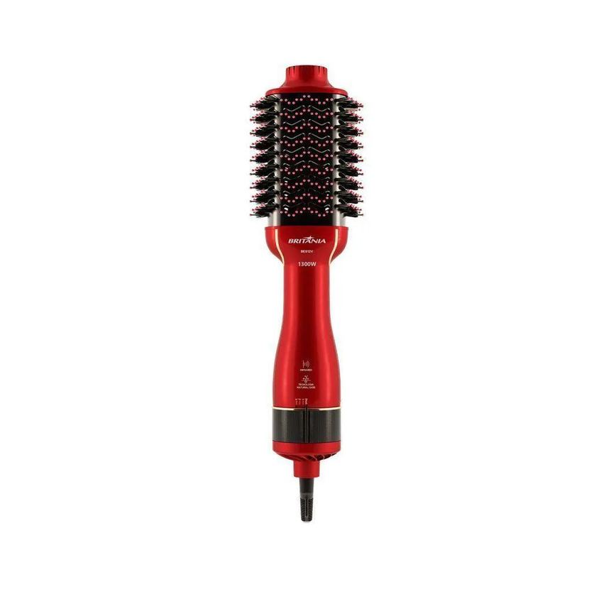 Escova Secadora Britânia Soft 4 em 1 1300W Bivolt Bes12 Bivolt