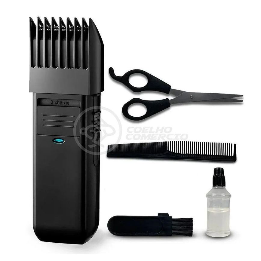 Máquina de Cabelo Aparador Acabamento Barba Pezinho Pelos