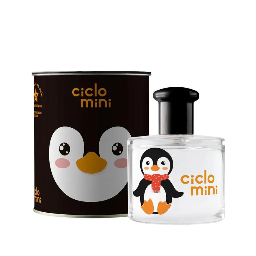 Ciclo Mini Água de Colônia Pingucho Infantil Unissex - Ciclo Cosméticos 100ml