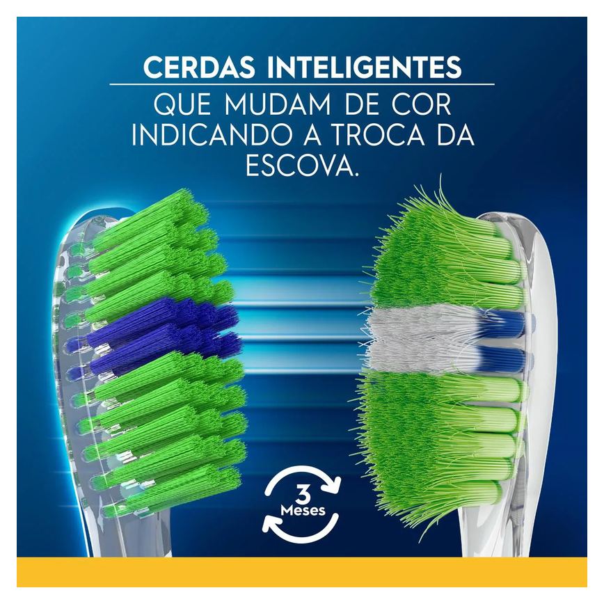 Escova de Dente Oral-B Indicator Color Collection 4 unidades