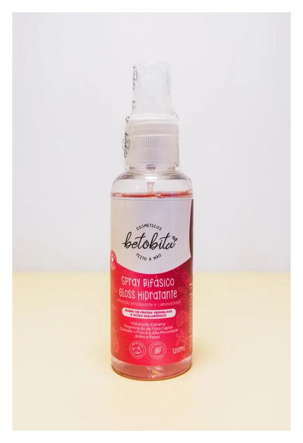 Spray Bifasico Hidratante Gloss 120Ml - Betobita