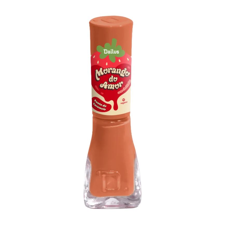 Esmalte Cremoso Dailus Morango do Amor 8ml – Ponto de Caramelo