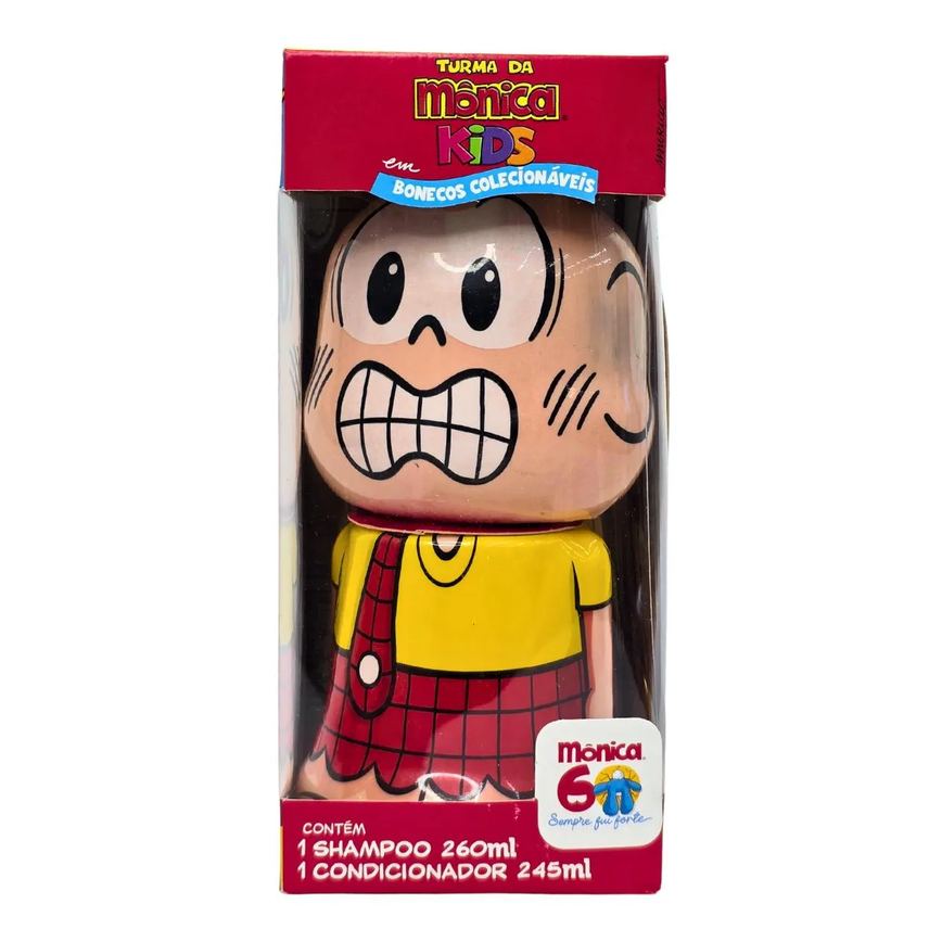 Shampoo 260Ml + Condicionador 245Ml Cascão Turma da Mônica Kids em Bonecos Colecionáveis Cia. da Natureza