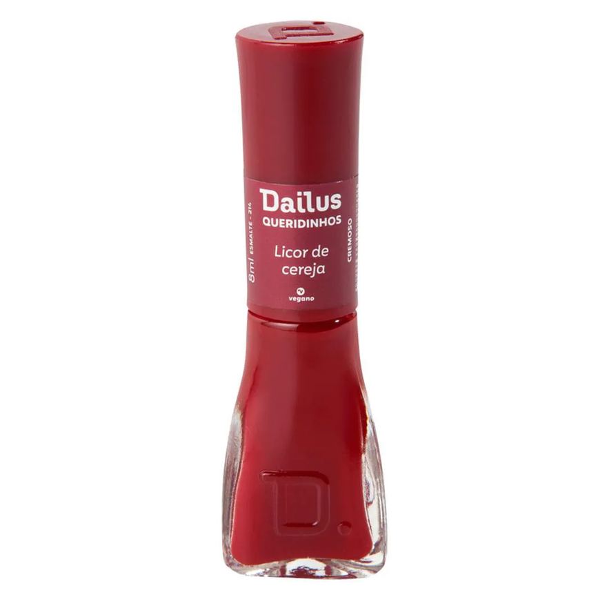 Esmalte Cremoso Tons Escuros - Dailus 214 Licor DE Cereja